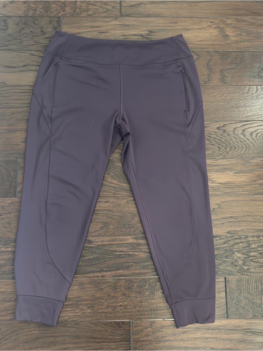 Athleta Rainer Women's XL Jogger Pants in Deep Plum